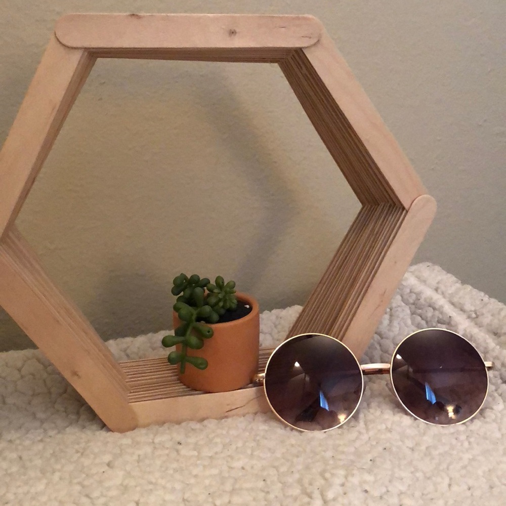 Retro round sunglasses